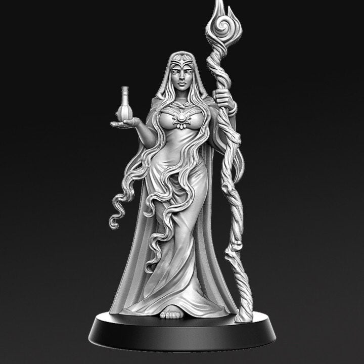 Miriel - Druid - Rnestudio 32mm