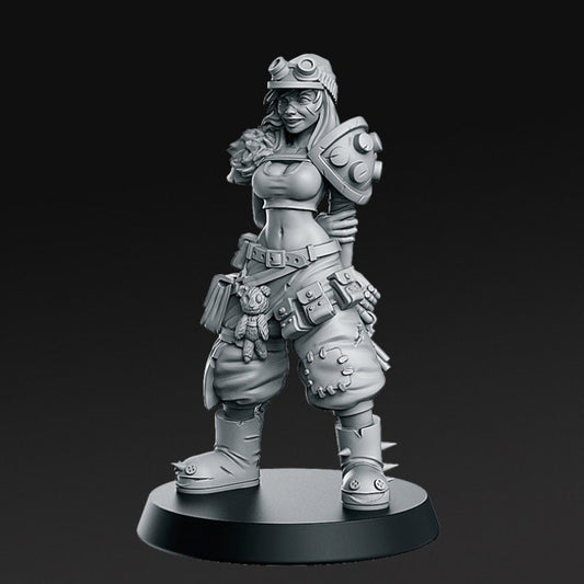 Junkgirl - From Wasteland - Rnestudio 32mm