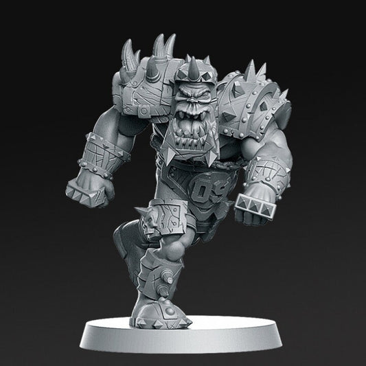 09 Orc Blitzer - Fantasy Football - Rnestudio 32mm