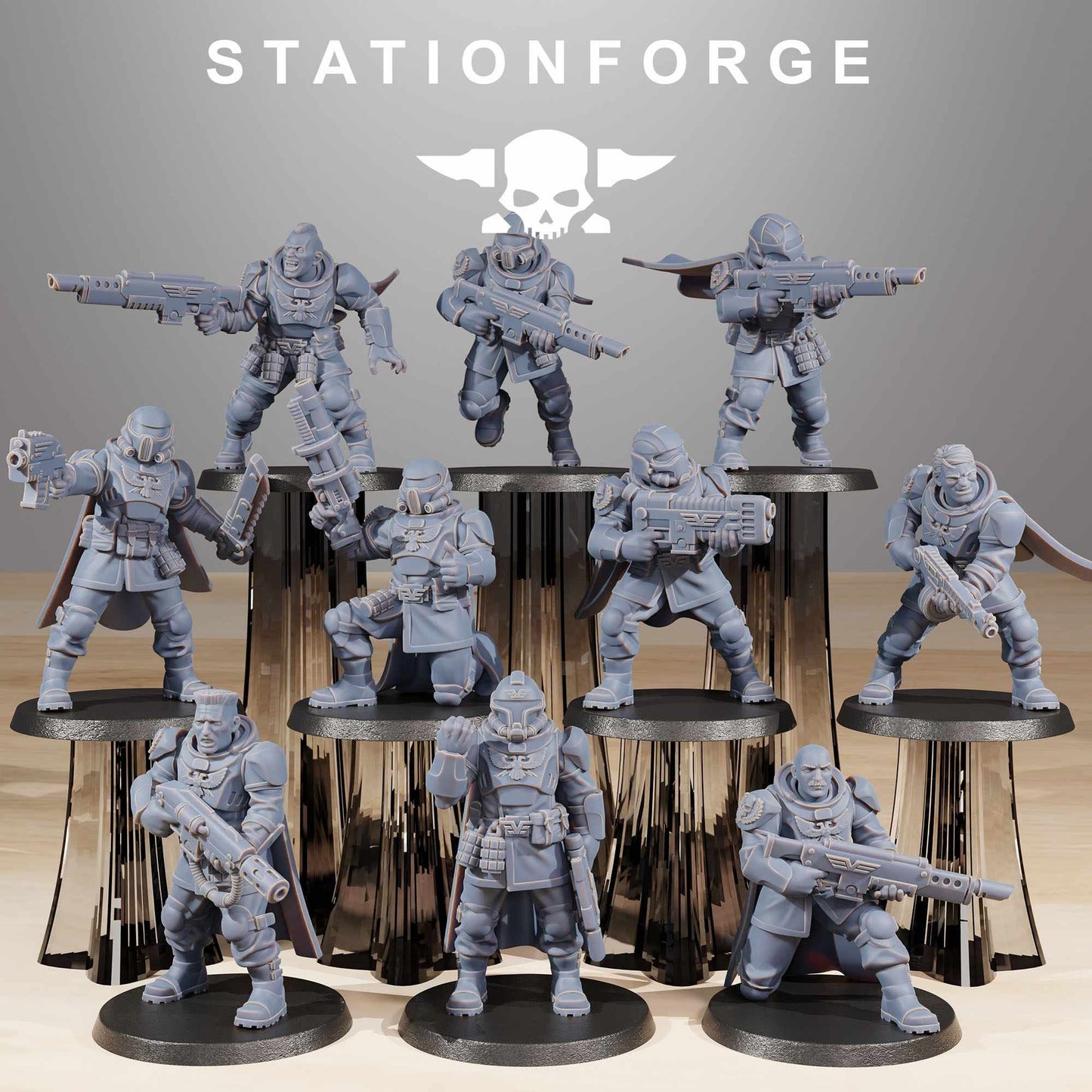 Vaskar Freedom Fighters - StationForge - 28mm