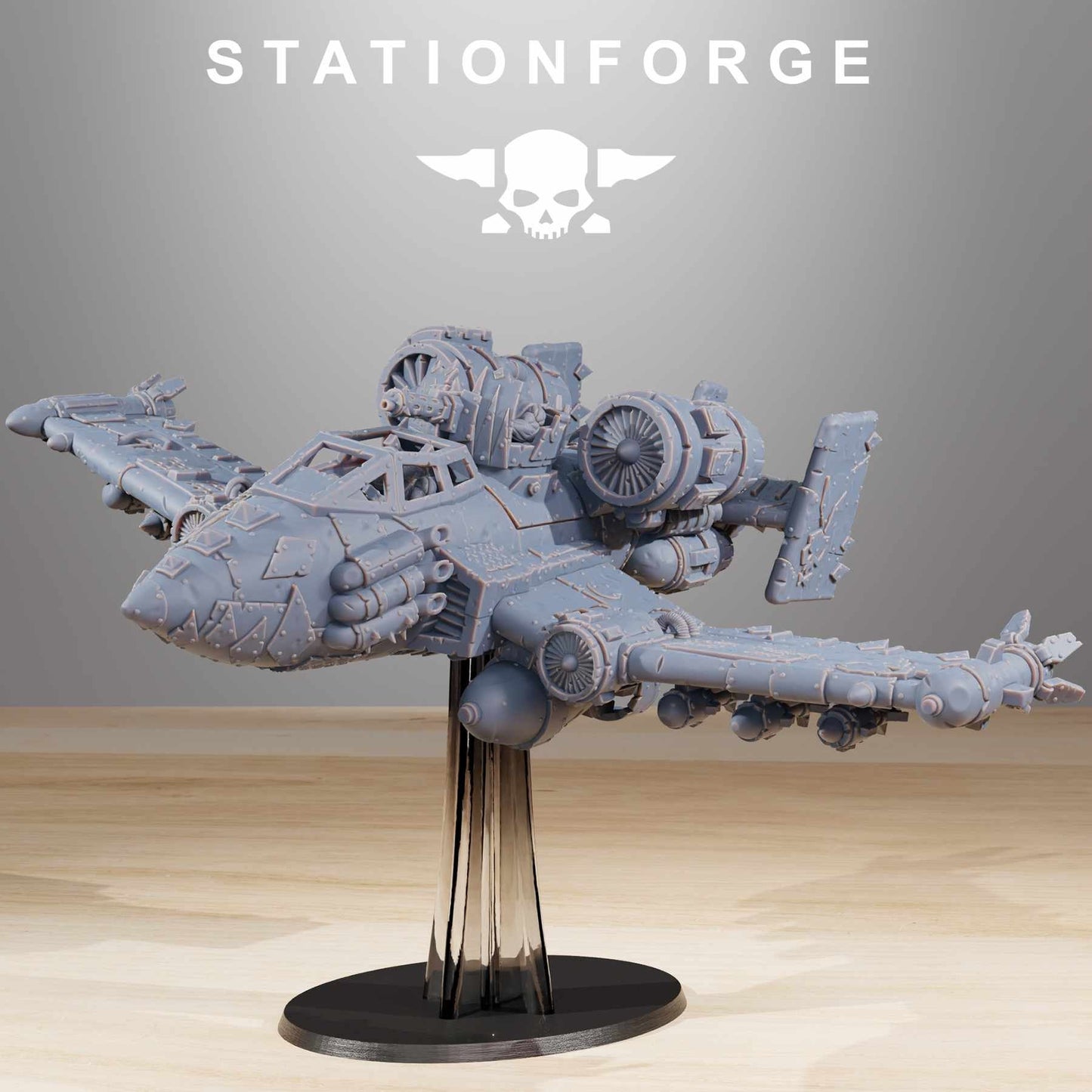 Orkaz Plane v.B - StationForge - 28mm