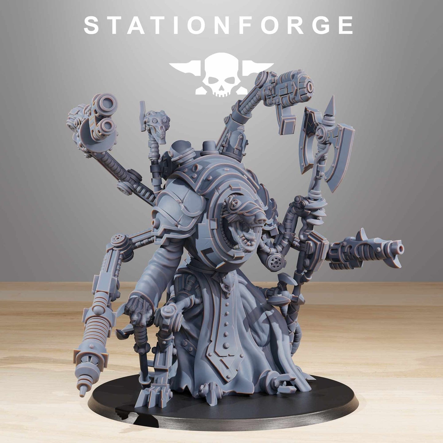 Raticus Techer - StationForge - 28mm