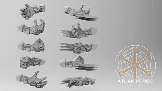 Arms and weapons 1 - Asgardian Ravens- Bits - Atlan Forge