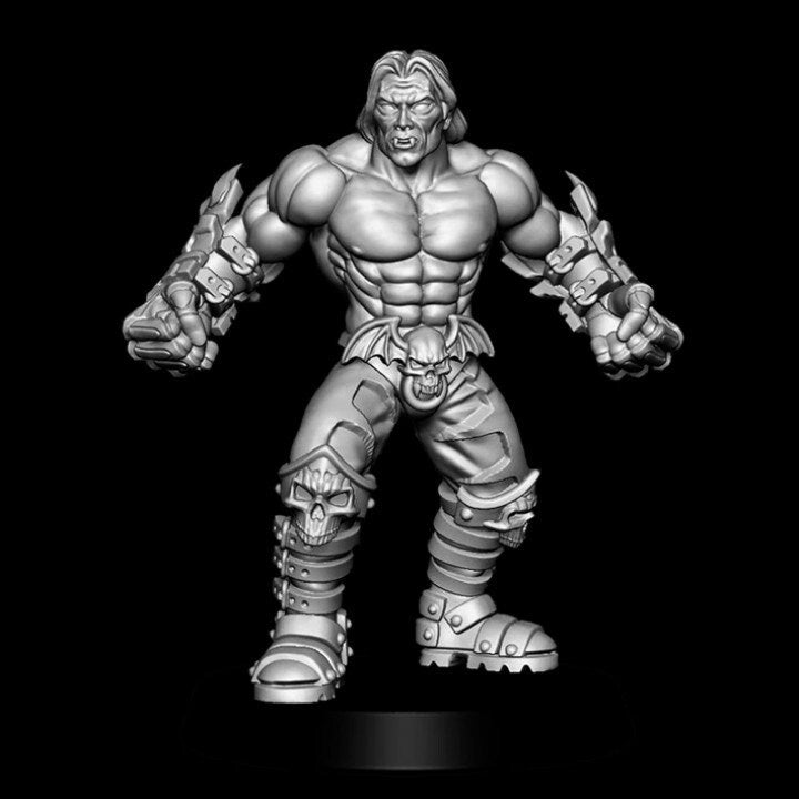 Lust - Vampire star Player - Fantasy Football - Rnestudio 32mm