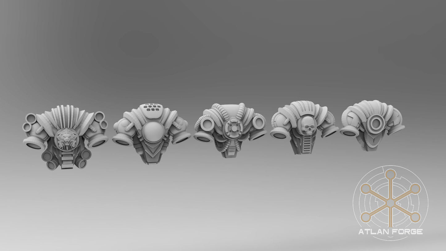 Backpacks - Angelic Ravagers - Bits - Atlan Forge