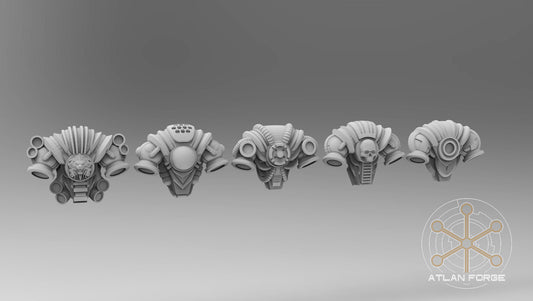 Backpacks - Angelic Ravagers - Bits - Atlan Forge