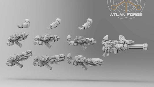 Arms and weapons - Aegyptian Ranged Amenti - Bits - Atlan Forge