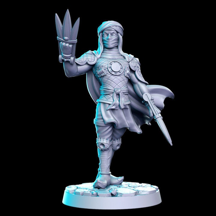 Zhalasar (Oriental Mercenary) - Rnestudio 32mm