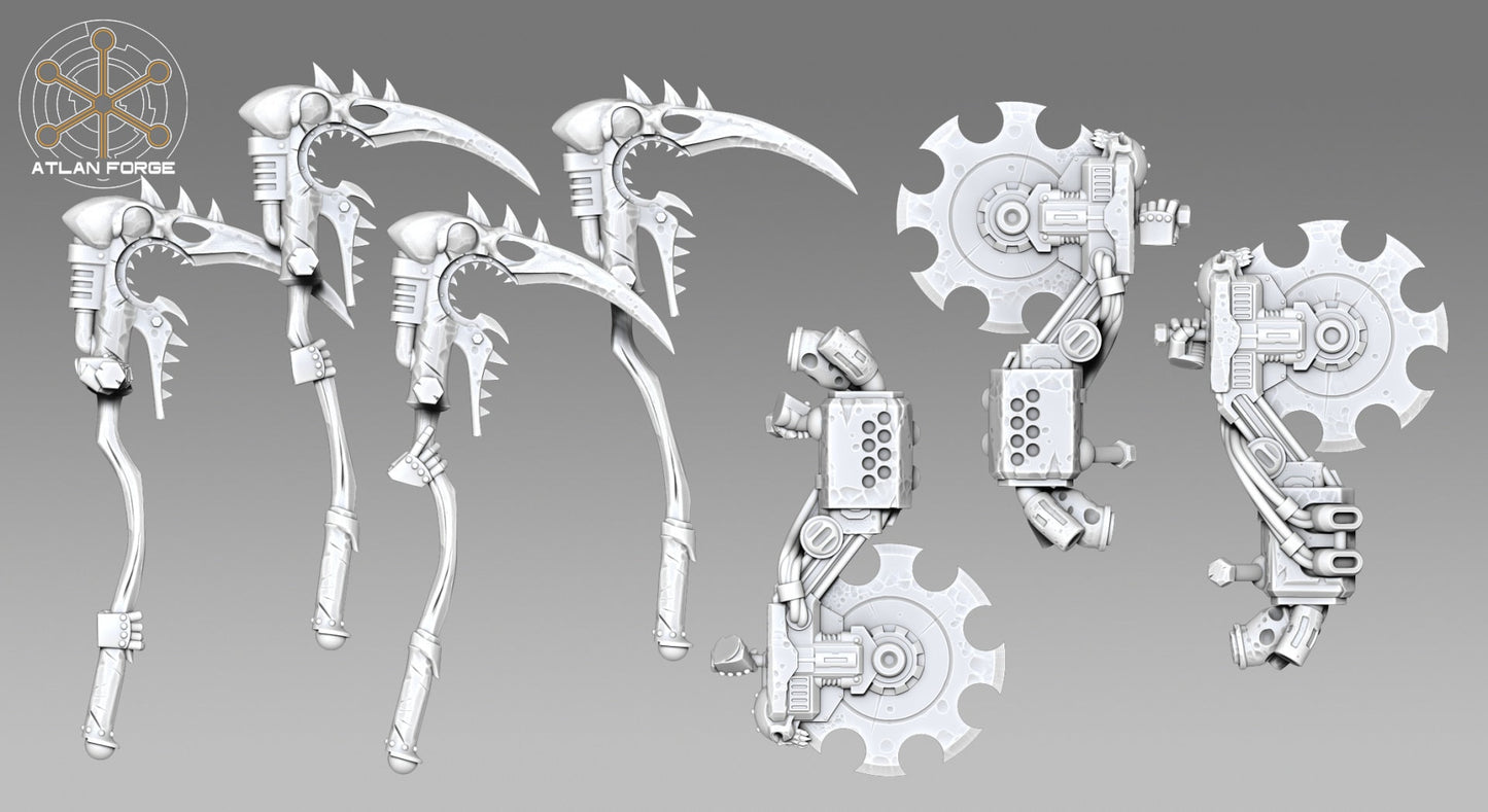 Arms and weapons - Manus Mortis Gorebringers - Bits - Atlan Forge