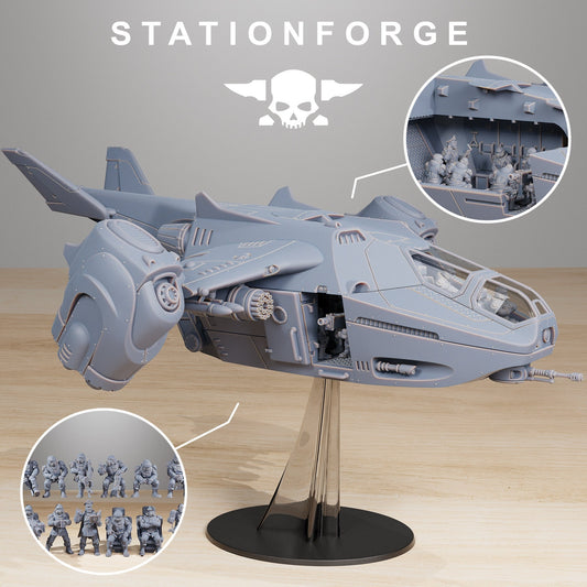 Vaskar Dropship - StationForge - 28mm