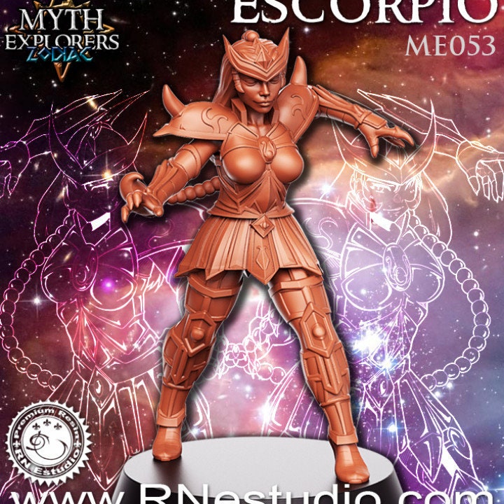 Escorpio - Female Knight - Rnestudio 32mm