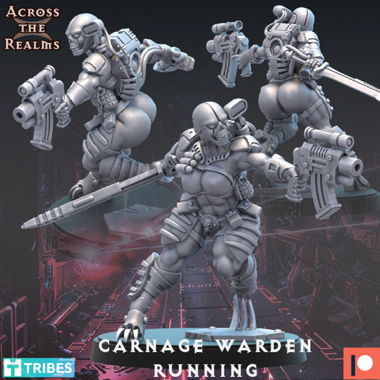 Carnage Warden - Running - Across the Realms 32mm