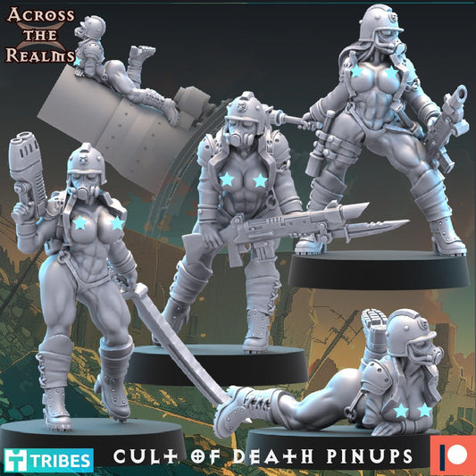 Cult of Death Pinups v2 - Across the Realms 32mm