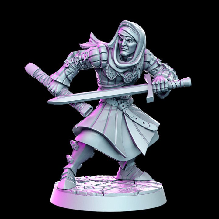 Coun Giobaldo - Figther - Rnestudio 32mm