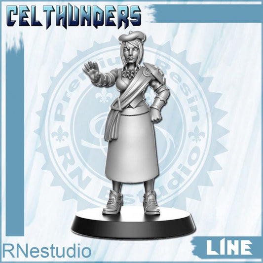 05 Line Celthunders - Fantasy Football - Rnestudio 32mm