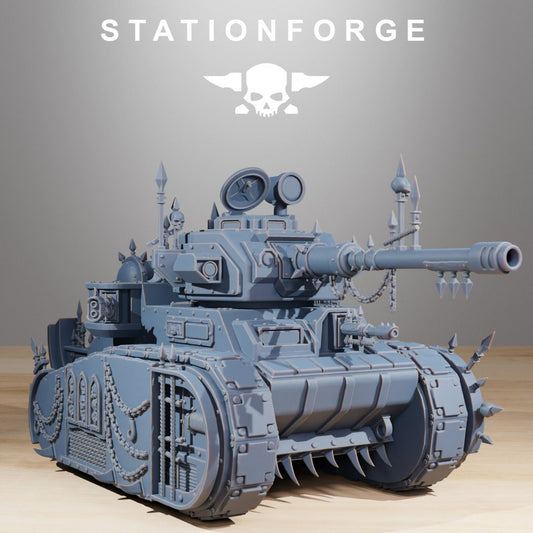 GrimGuard Light Tank Corrupted v4 - StationForge - 28mm