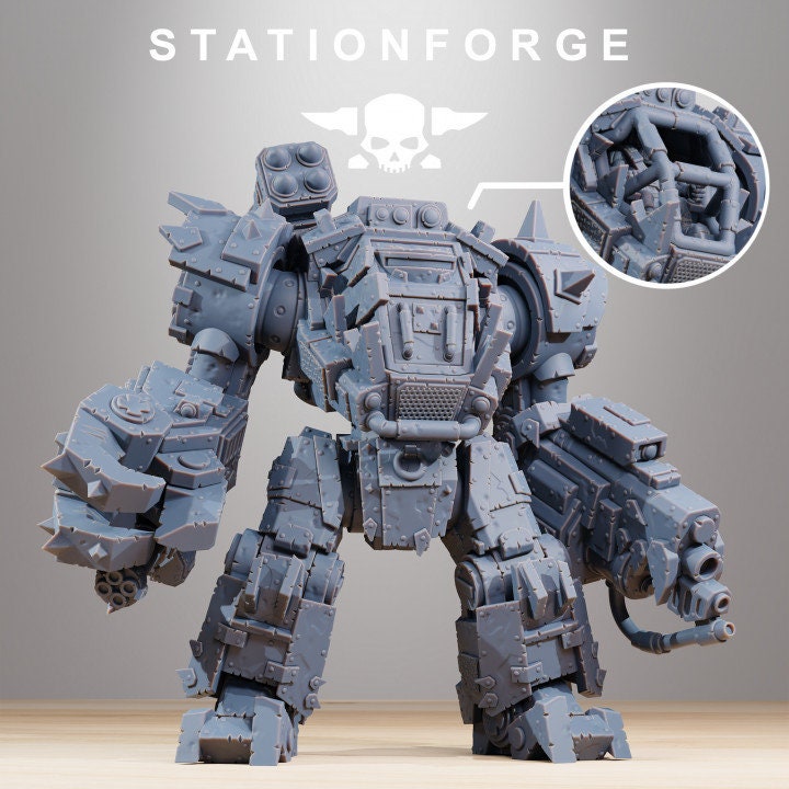 Orkaz Walkanator - StationForge - 28mm