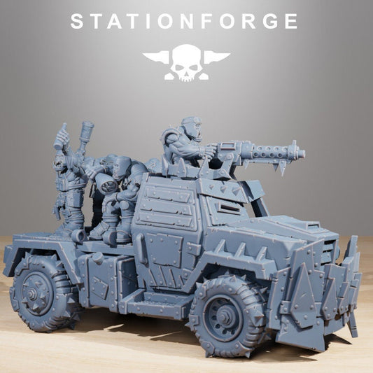 Orkaz Party Wagon v1 - StationForge - 28mm