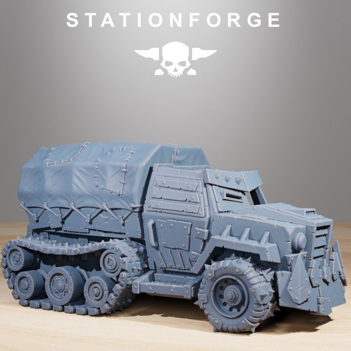 Orkaz Party Wagon v3 - StationForge - 28mm