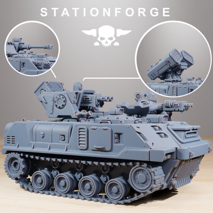 Socratis Predator Tank - StationForge - 28mm