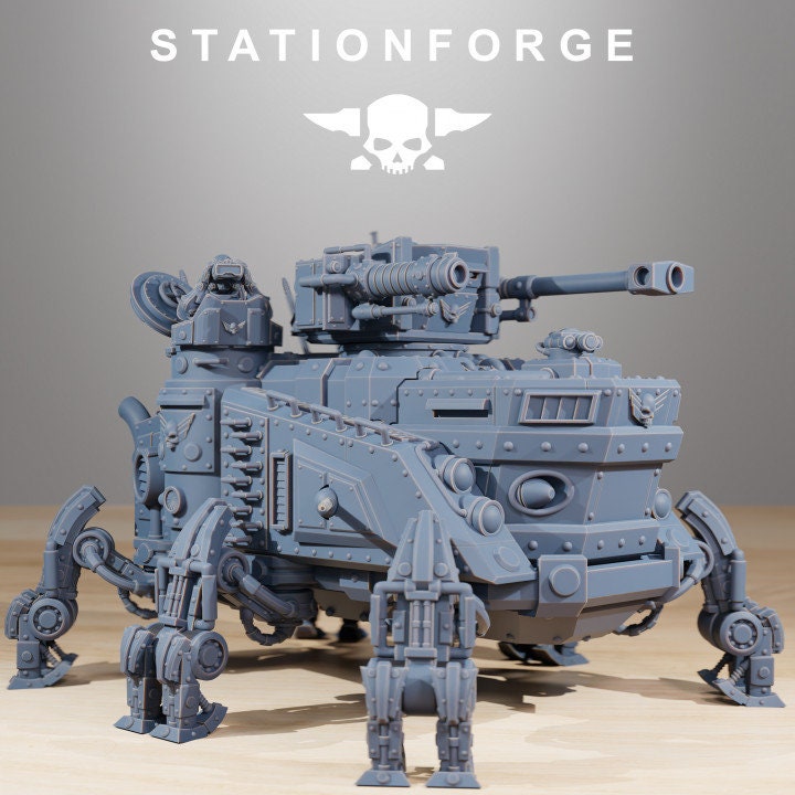 Scavenger Heavy Tank - StationForge - 28mm