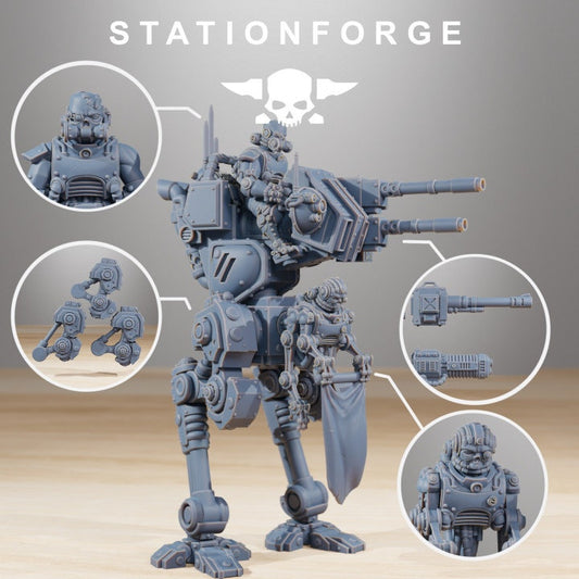 Scavenger Walker - StationForge - 28mm