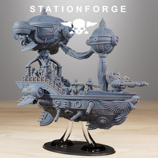 Scavenger Floating Chapel - StationForge - 28mm