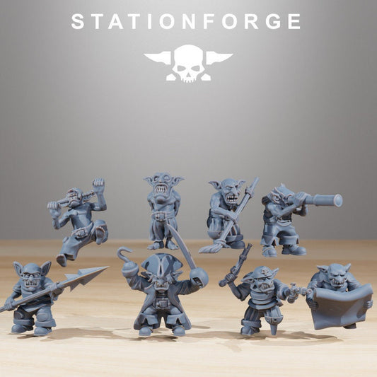 Gobs Short Pearl Battle Ship crew - StationForge - 28mm