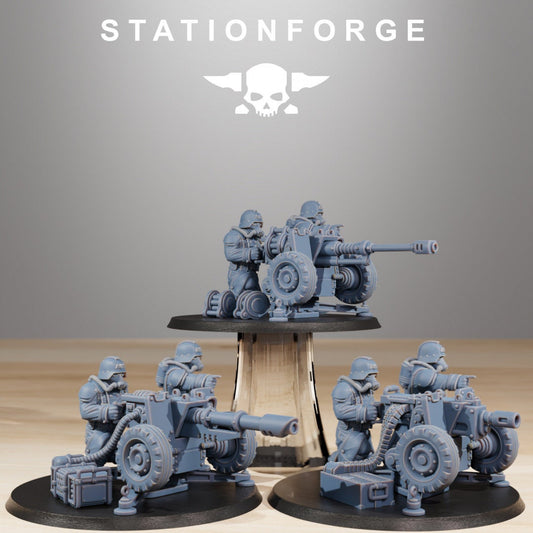 GrimGuard Battle Weapons medium - StationForge - 28mm