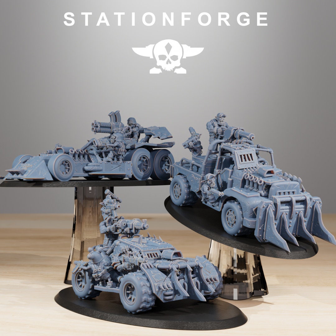 Orkaz Speedsters - StationForge - 28mm