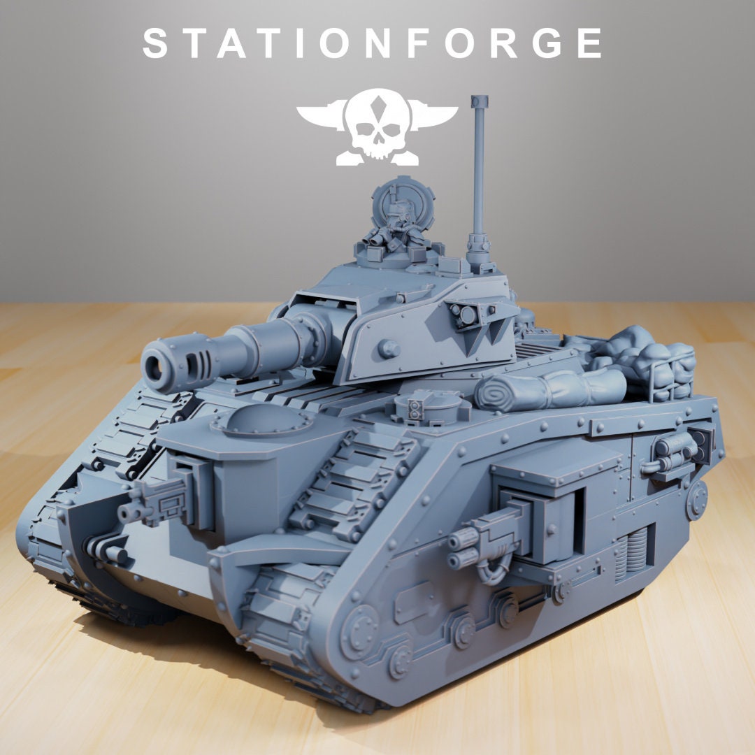 GrimGuard - Battle Tank - StationForge - 28mm