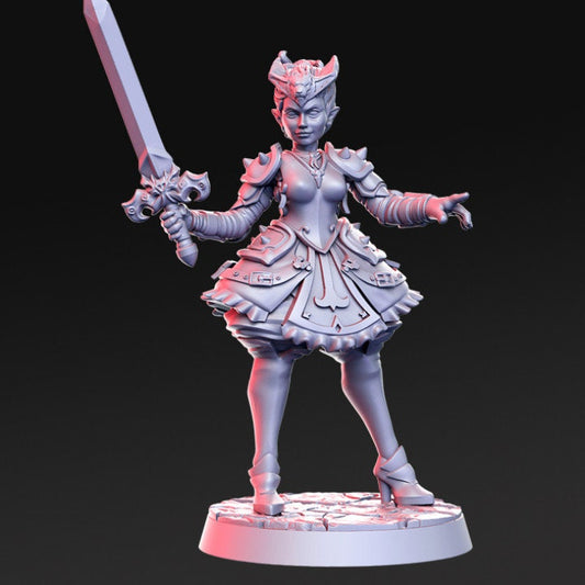 Destiny - Female Warrior - Rnestudio 32mm