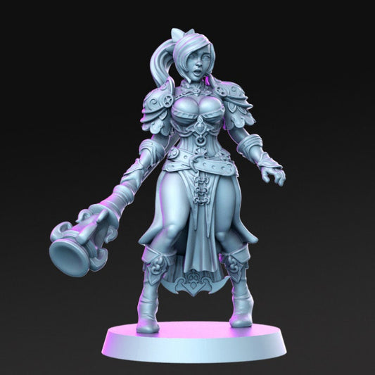 Ruby - Female Wizard - Rnestudio 32mm