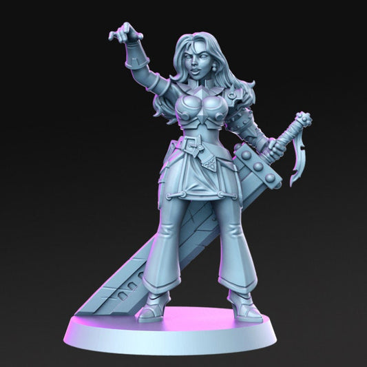 margie - Female wizard - Rnestudio 32mm