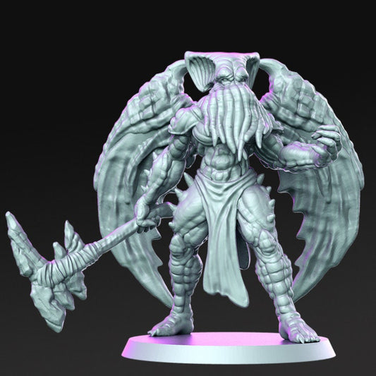 Cthu - Lovecraft god - Rnestudio 32mm