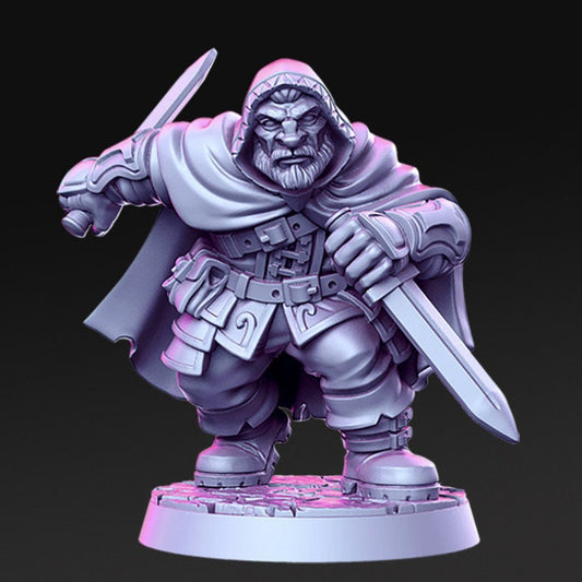 Orwin - Dwarf assassin - Rnestudio 32mm