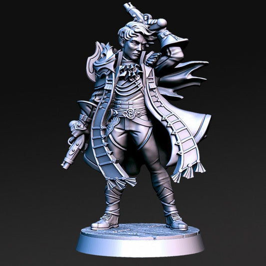 Irvid - Male Pirate - Rnestudio 32mm