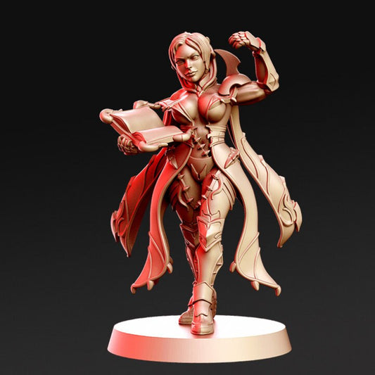 Yina- Female Necromancer - Rnestudio 32mm