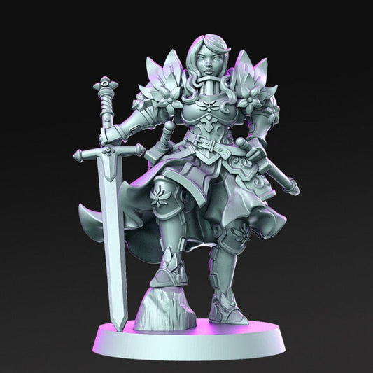 Angeline - Female Paladin - Rnestudio 32mm