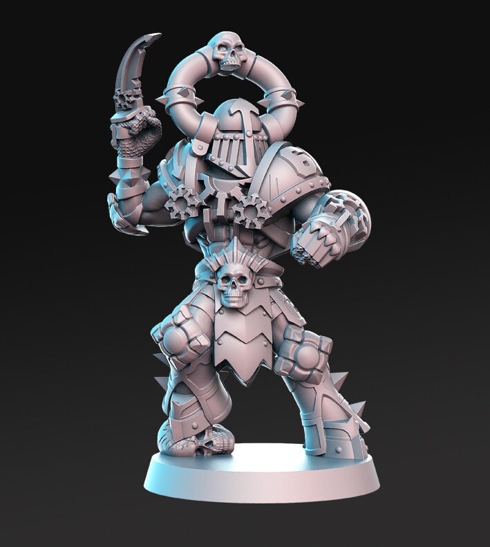 Tanatos Fantasy Football Star Player - Rnestudio 32mm