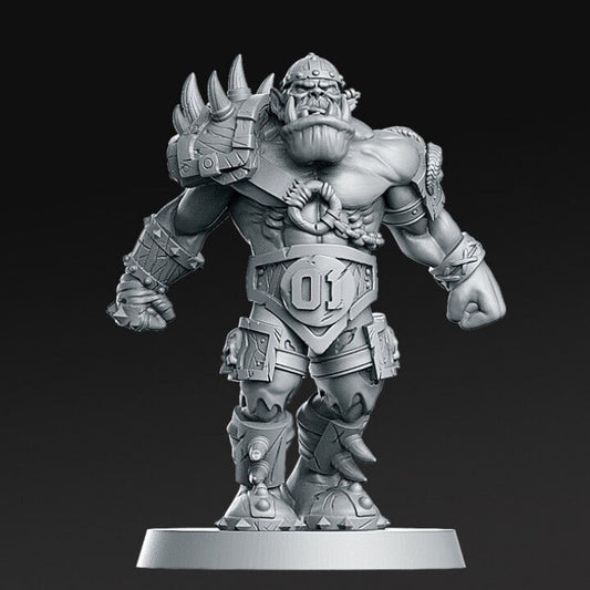 01 Orc Line - Fantasy Football - Rnestudio 32mm