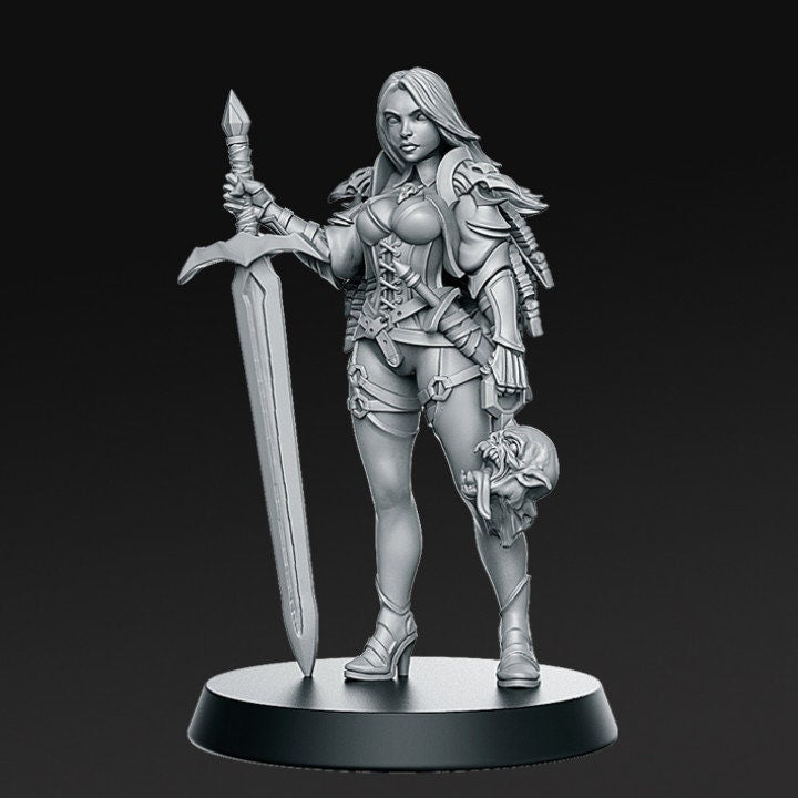 Zirila - Female Monster Hunter - Rnestudio 32mm