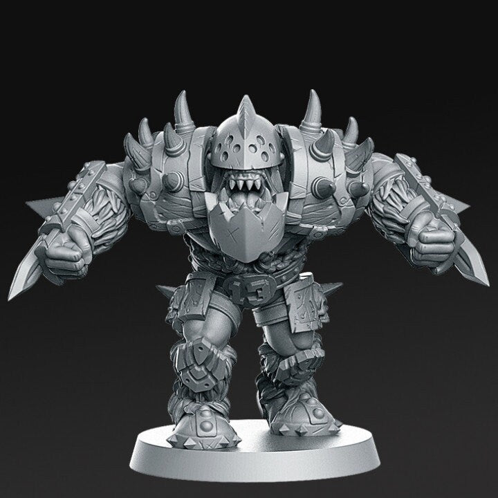 013 Orc Blocker - Fantasy Football - Rnestudio 32mm