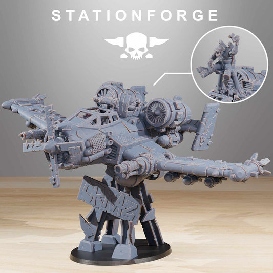 Orkaz Plane v.A - StationForge - 28mm