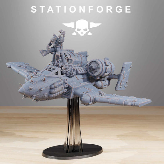 Orkaz Plane v.D - StationForge - 28mm