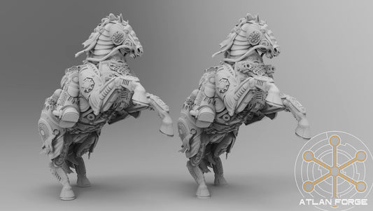 Horses - Asgardian Mounted Captain - Bits - Atlan Forge