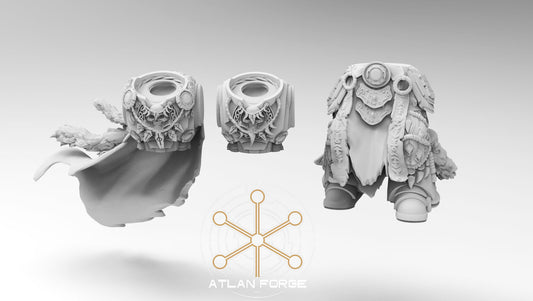 Torso and legs - Asgardian Storm Priest- Bits - Atlan Forge