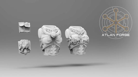 Torsos - Asgardian Valkyries - Bits - Atlan Forge