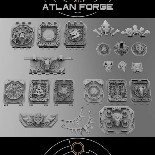 Asgardian Vehicle Ornaments - Bits - Atlan Forge