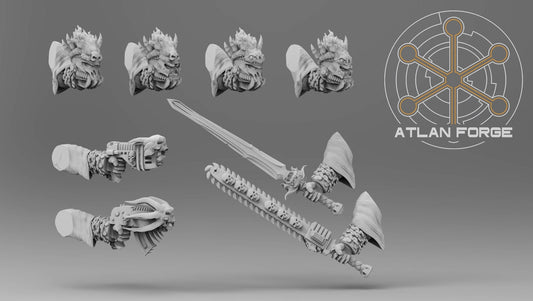 Arms and weapons - Hades Headless Horseman - Bits - Atlan Forge